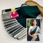 Trendy 3D Embossed Sarees | Semi Silk Sarees