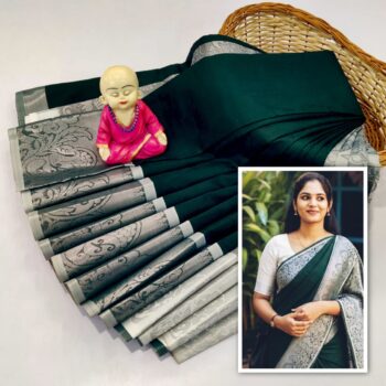 Trendy 3D Embossed Sarees | Semi Silk Sarees