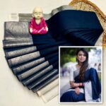 Trendy 3D Embossed Sarees | Semi Silk Sarees