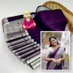 Trendy 3D Embossed Sarees | Semi Silk Sarees