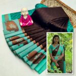 Trendy 3D Embossed Sarees | Semi Silk Sarees