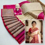 Trendy 3D Embossed Sarees | Semi Silk Sarees