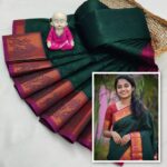 Trendy 3D Embossed Sarees | Semi Silk Sarees