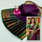 Trendy 3D Embossed Sarees | Semi Silk Sarees