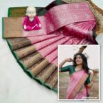 Trendy 3D Embossed Sarees | Semi Silk Sarees