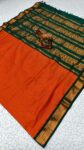 Checked Kalyani Cotton Saree