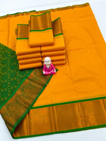 Trendy 3D Embossed Sarees | Semi Silk Sarees