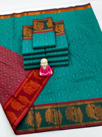 Trendy 3D Embossed Sarees | Semi Silk Sarees