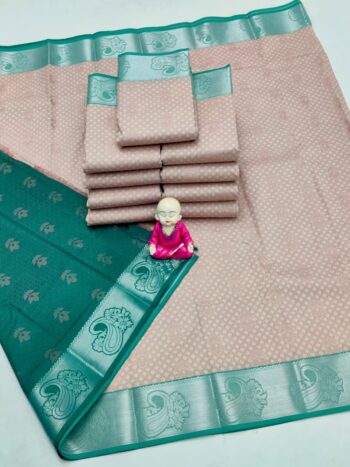 Trendy 3D Embossed Sarees | Semi Silk Sarees