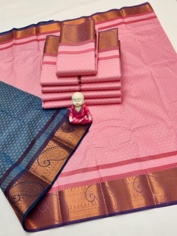 Trendy 3D Embossed Sarees | Semi Silk Sarees