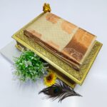 FANCY SOFT SILK BHUTTA EMBOSSED SAREE