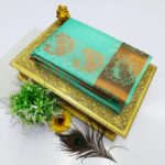 FANCY SOFT SILK BHUTTA EMBOSSED SAREE