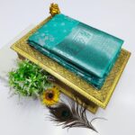 FANCY SOFT SILK BHUTTA EMBOSSED SAREE