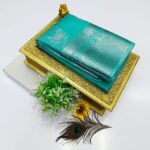 FANCY SOFT SILK BHUTTA EMBOSSED SAREE