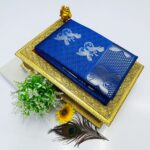 FANCY SOFT SILK BHUTTA EMBOSSED SAREE