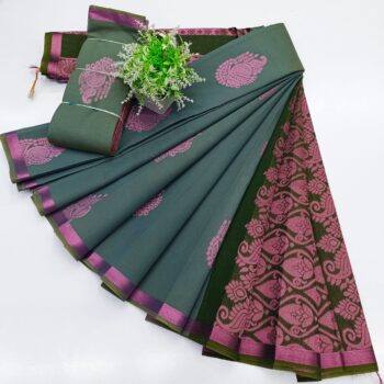 🦚✨ SILK COTTON SAREES ✨🦚