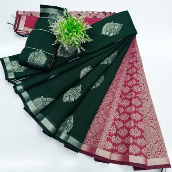 🦚✨ SILK COTTON SAREES ✨🦚