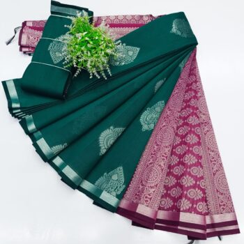 🦚✨ SILK COTTON SAREES ✨🦚