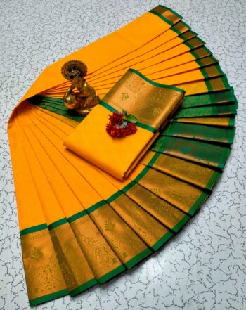Trendy 3D Embossed Sarees | Semi Silk Sarees