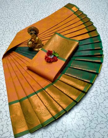 Trendy 3D Embossed Sarees | Semi Silk Sarees