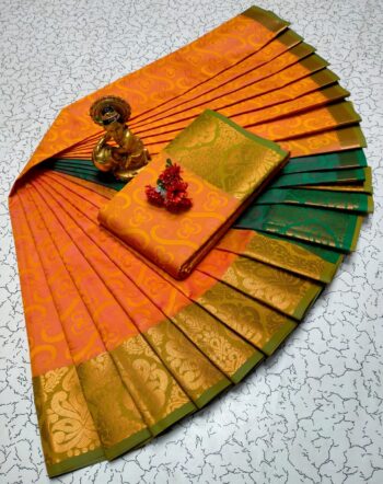 Trendy 3D Embossed Sarees | Semi Silk Sarees
