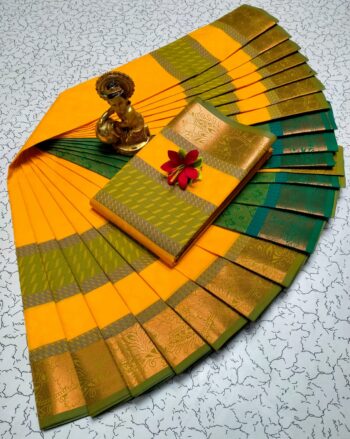 Trendy 3D Embossed Sarees | Semi Silk Sarees