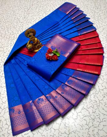 Trendy 3D Embossed Sarees | Semi Silk Sarees