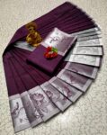 Trendy 3D Embossed Sarees | Semi Silk Sarees