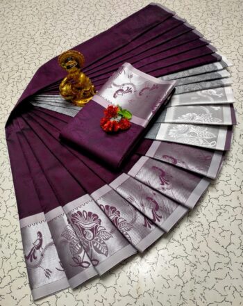 Trendy 3D Embossed Sarees | Semi Silk Sarees