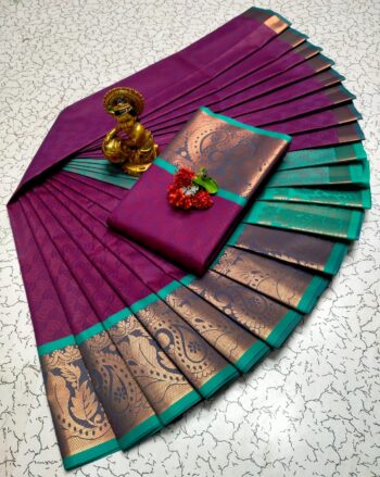 Trendy 3D Embossed Sarees | Semi Silk Sarees