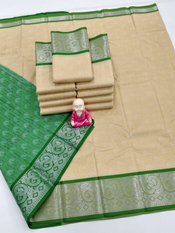 Trendy 3D Embossed Sarees | Semi Silk Sarees