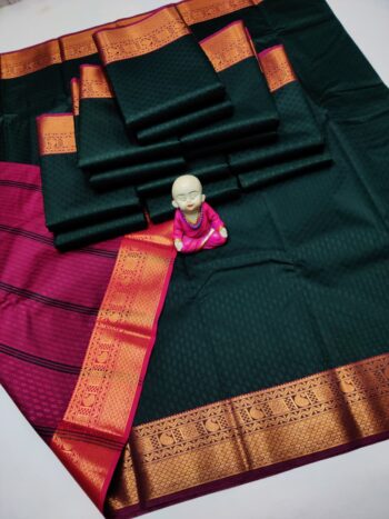 Trendy 3D Embossed Sarees | Semi Silk Sarees