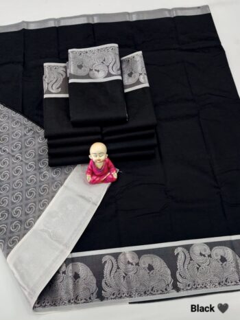 Trendy 3D Embossed Sarees | Semi Silk Sarees
