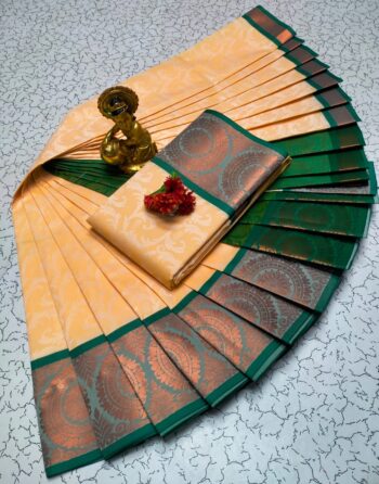 Trendy 3D Embossed Sarees | Semi Silk Sarees
