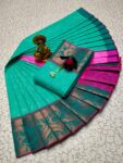Trendy 3D Embossed Sarees | Semi Silk Sarees