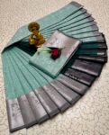 Trendy 3D Embossed Sarees | Semi Silk Sarees