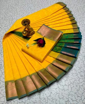 Trendy 3D Embossed Sarees | Semi Silk Sarees