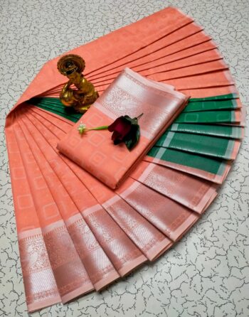 Trendy 3D Embossed Sarees | Semi Silk Sarees
