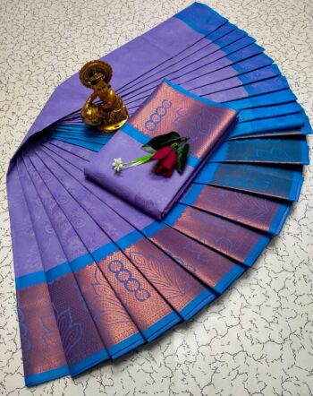 Trendy 3D Embossed Sarees | Semi Silk Sarees