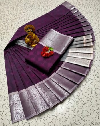 Trendy 3D Embossed Sarees | Semi Silk Sarees