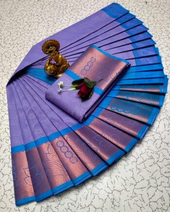 Trendy 3D Embossed Sarees | Semi Silk Sarees