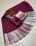 Trendy 3D Embossed Sarees | Semi Silk Sarees
