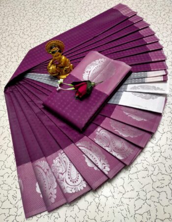 Trendy 3D Embossed Sarees | Semi Silk Sarees