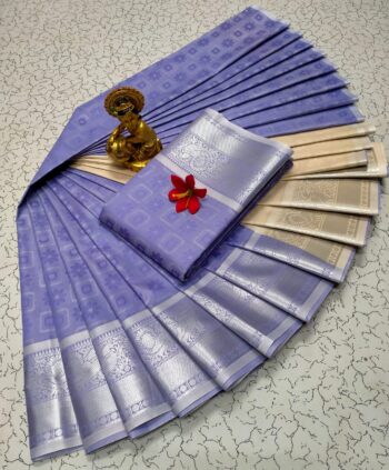 Trendy 3D Embossed Sarees | Semi Silk Sarees